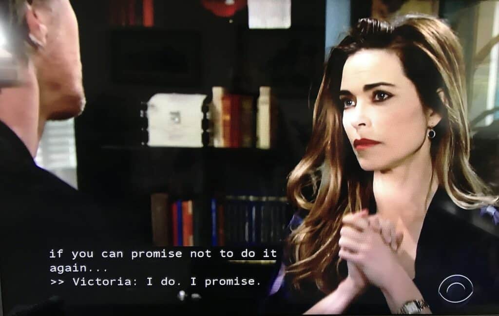 The Young and the Restless captions