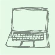 Small graphic of a laptop computer