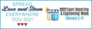 NCRA Court Reporting and Captioning Week Banner