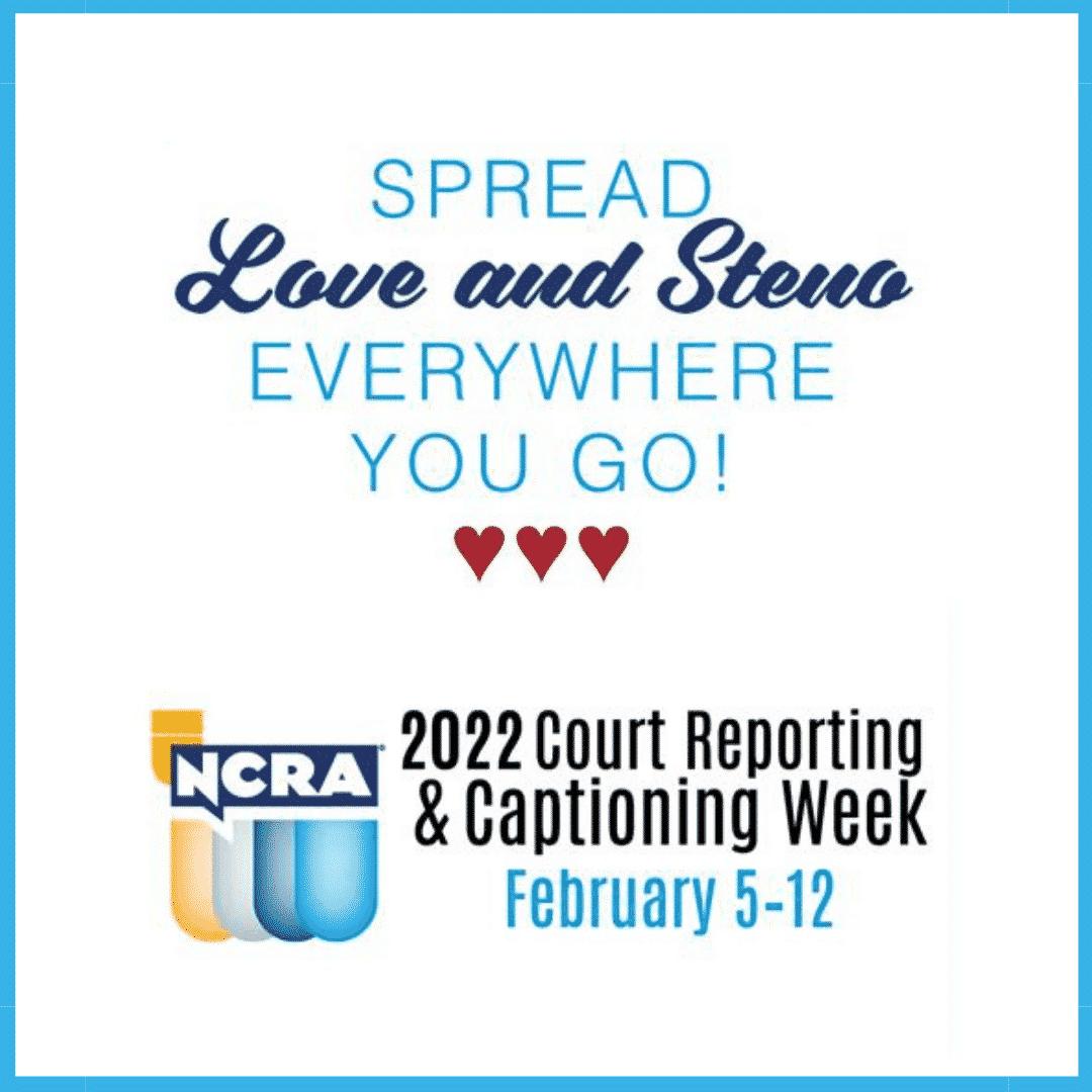 NCRA Court Reporting and Captioning Week Image