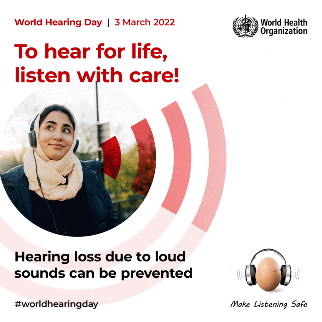 world hearing day poster