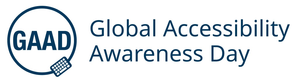 Global Accessibility Awareness Day logo (GAAD)